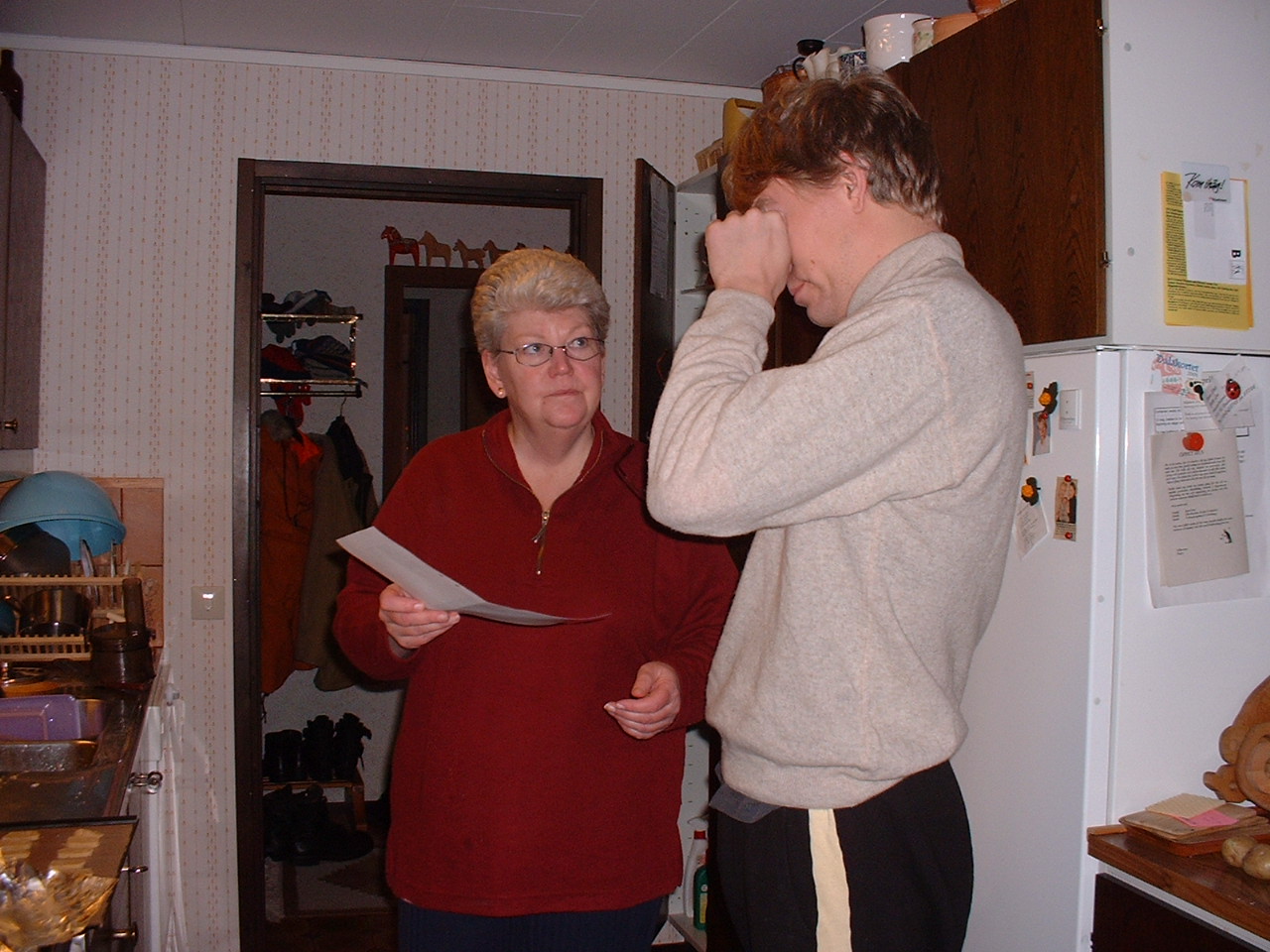 Mam och Johan