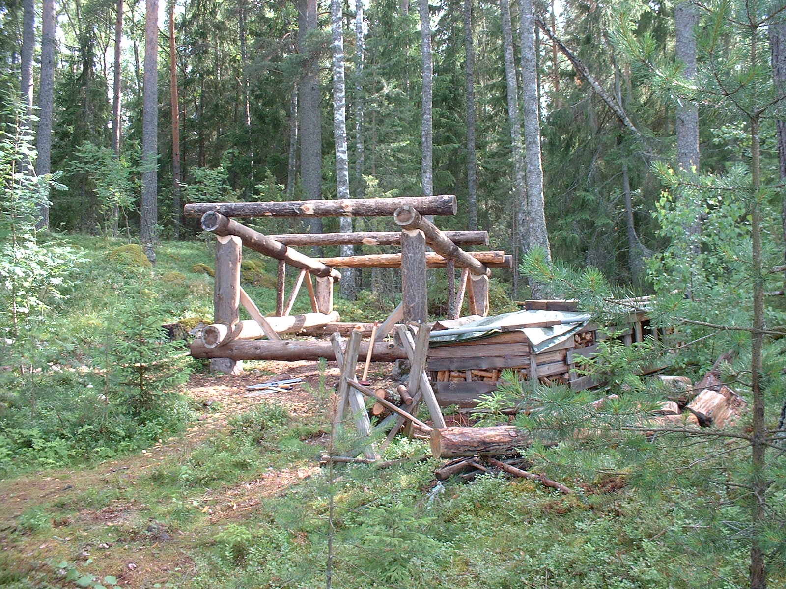 Log cabin