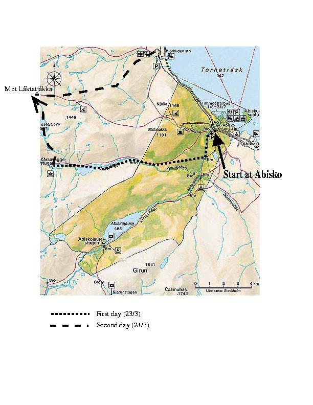 abisko map