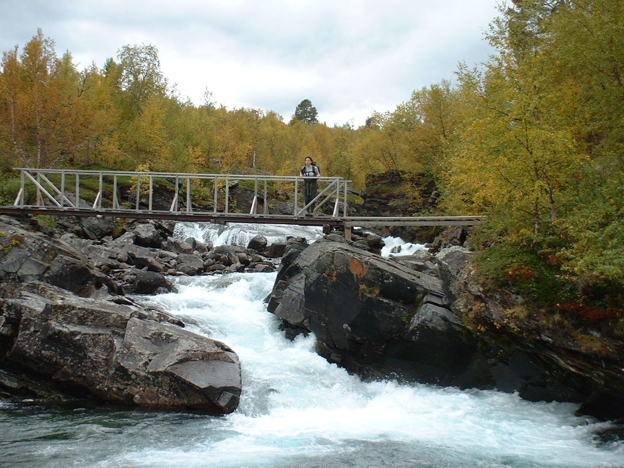 I on the bridge